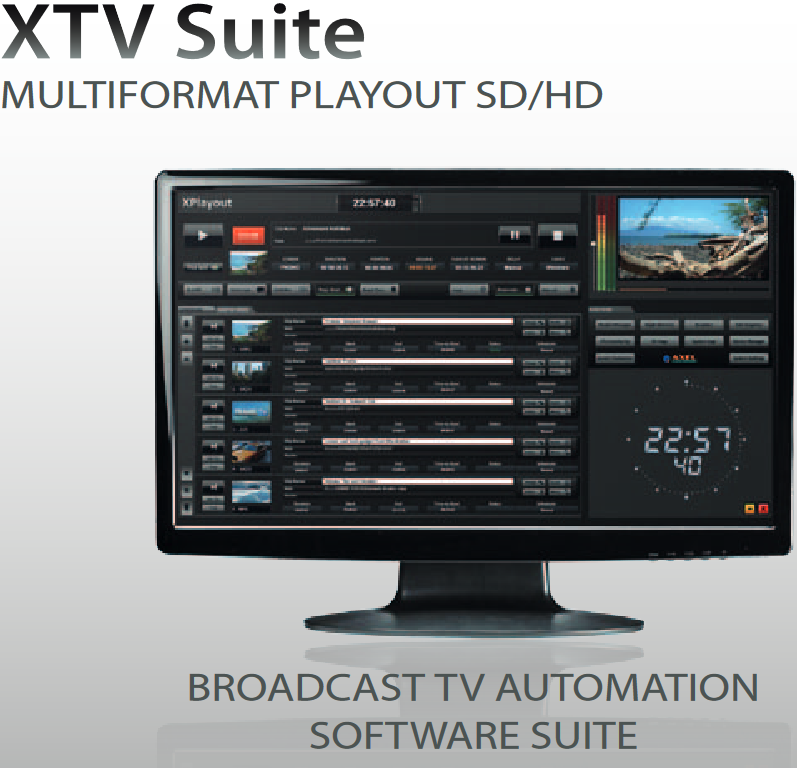 XTV Suite TV Automation Playout v14.X