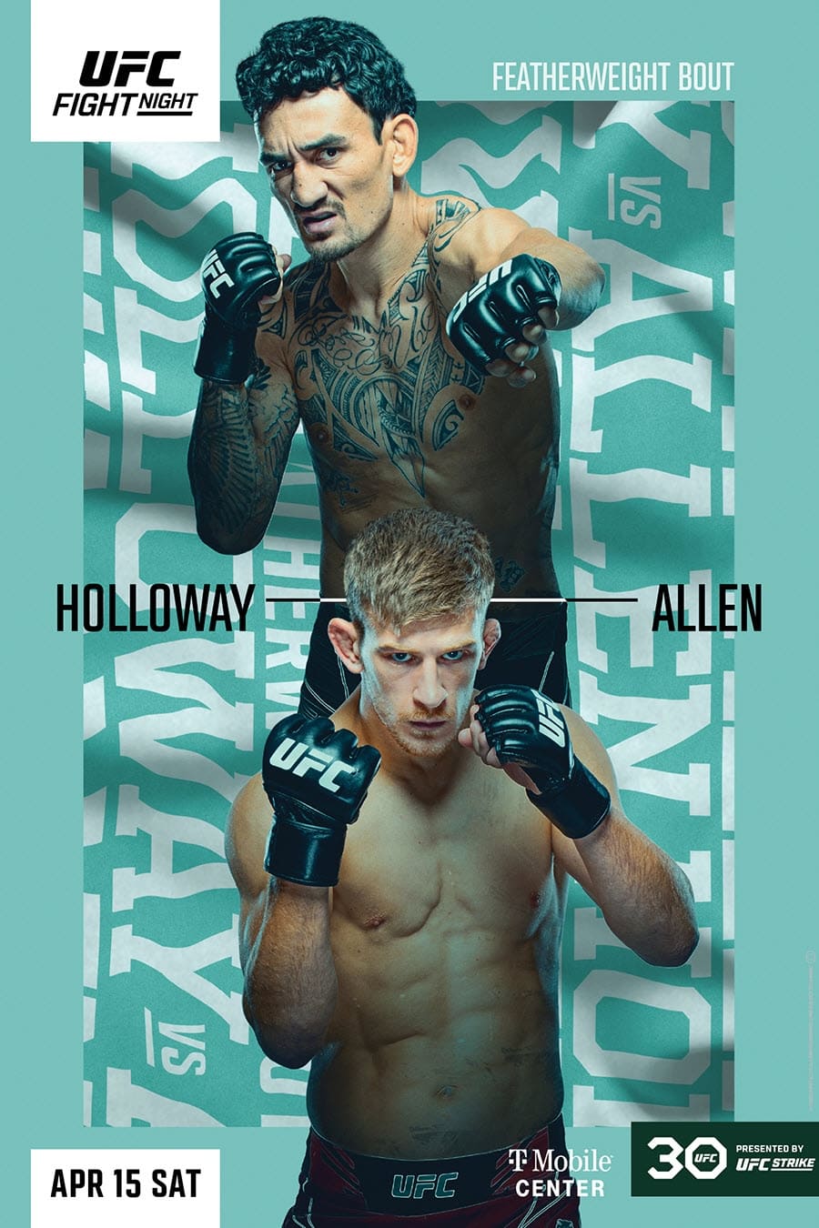 UFC on ESPN 44: Holloway vs. Allen